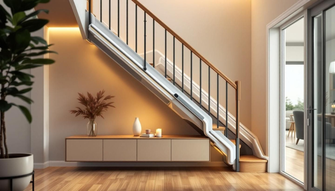 Optimisez votre maison : avantages d'un monte-escalier moderne